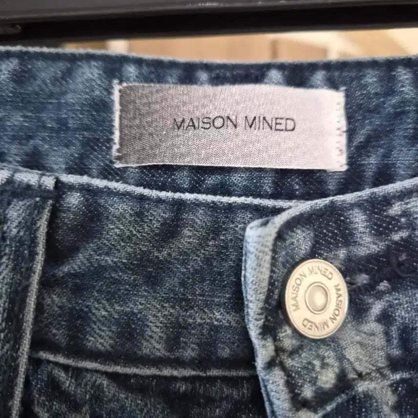 [BUNJANG] Maison Mineed Craft Laser Denim 46 / 메종미네드 크래프트 레이저 데님 46