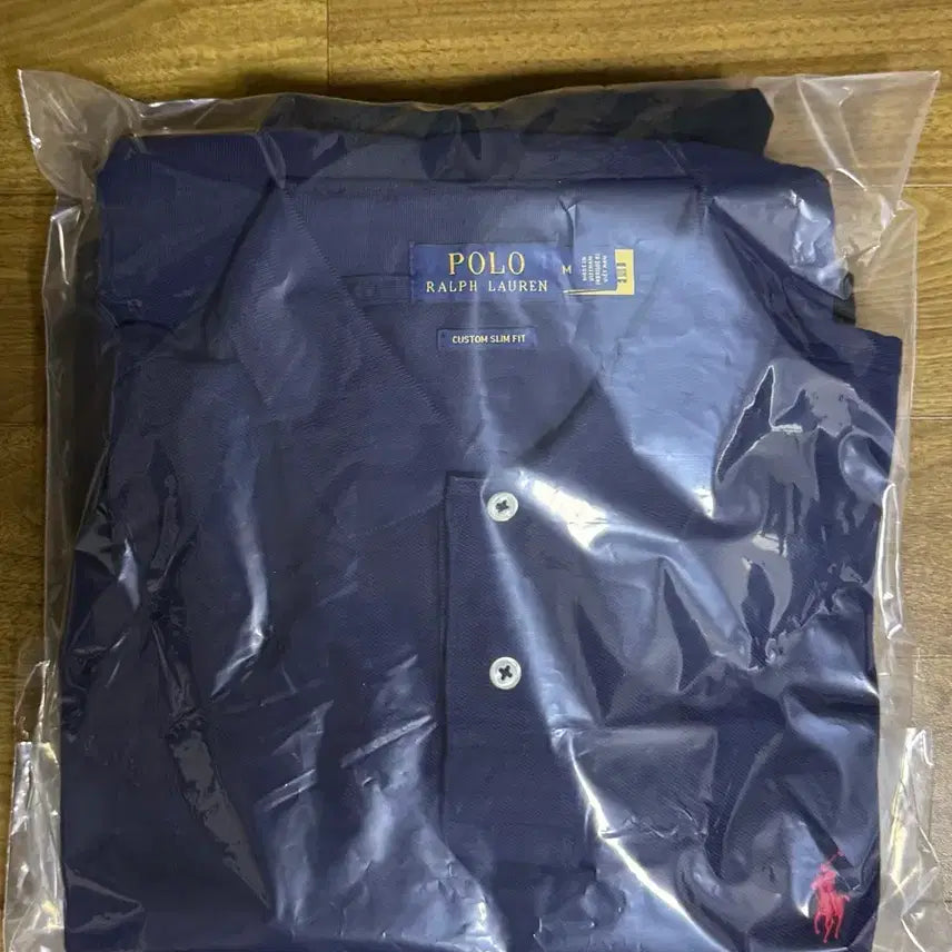 [BUNJANG] Custom Slim Fit Polo Shirt (Black, Navy, Olive) - Men&