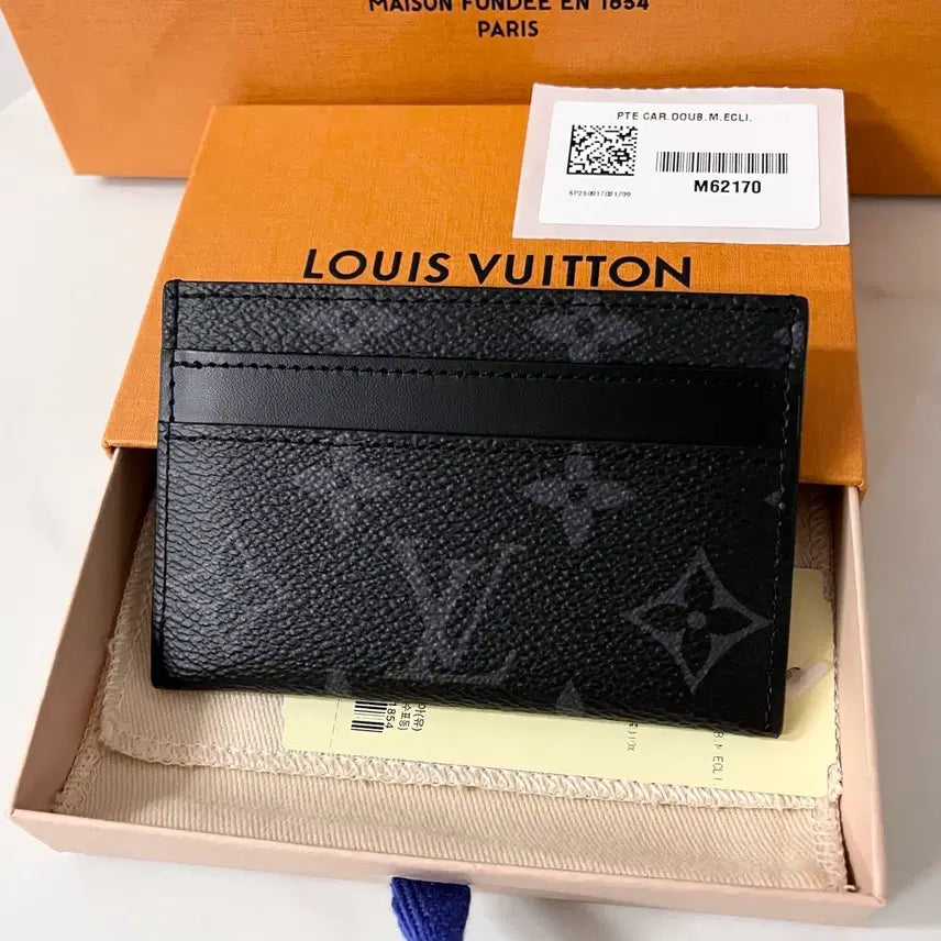 [SOLD OUT] [미사용] 루이비통 더블 카드홀더 이클립스 카드지갑