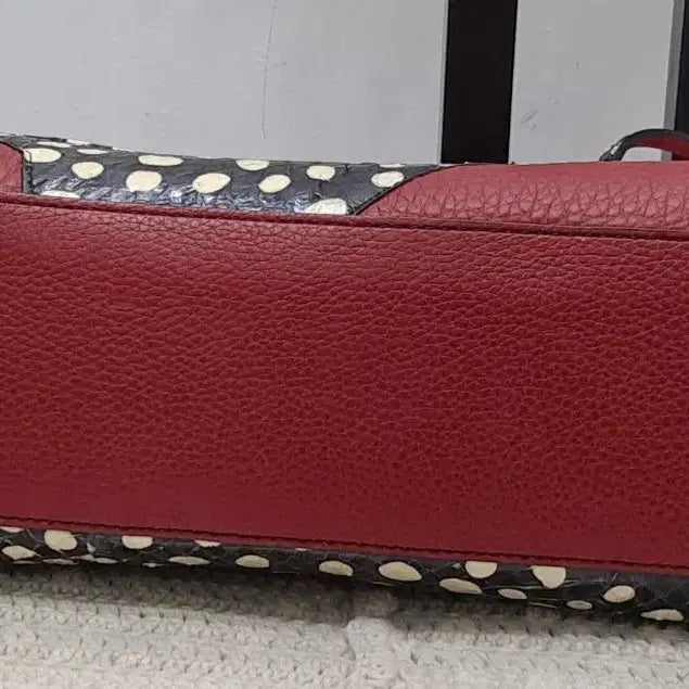 [BUNJANG] SILVANO BIAGINI Burgundy Leather Tote/Crossbody Bag / SILVANO BIAGINI  토트겸크로스백