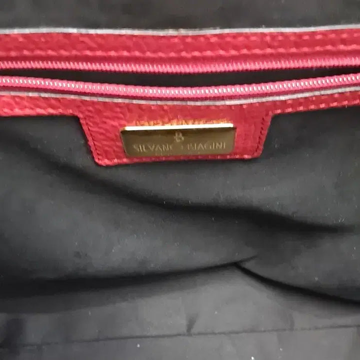 [BUNJANG] SILVANO BIAGINI Burgundy Leather Tote/Crossbody Bag / SILVANO BIAGINI  토트겸크로스백