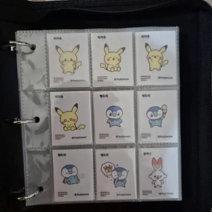 [BUNJANG] Pokemon Tteokbokki Seal Pocket Piece Set / 포켓몬 띠부씰 포켓피스 개봉 전종 세트