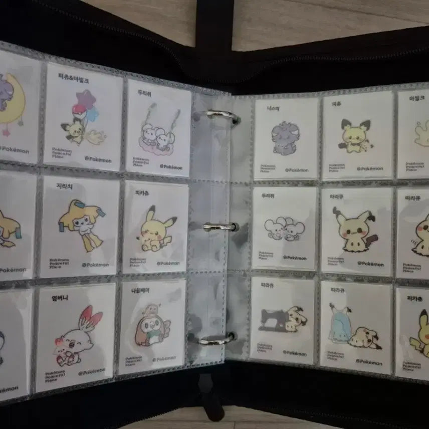 [BUNJANG] Pokemon Tteokbokki Seal Pocket Piece Set / 포켓몬 띠부씰 포켓피스 개봉 전종 세트