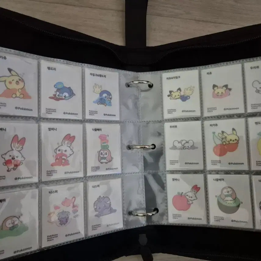 [BUNJANG] Pokemon Tteokbokki Seal Pocket Piece Set / 포켓몬 띠부씰 포켓피스 개봉 전종 세트