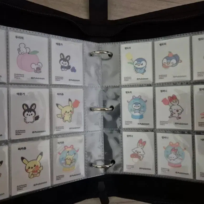 [BUNJANG] Pokemon Tteokbokki Seal Pocket Piece Set / 포켓몬 띠부씰 포켓피스 개봉 전종 세트