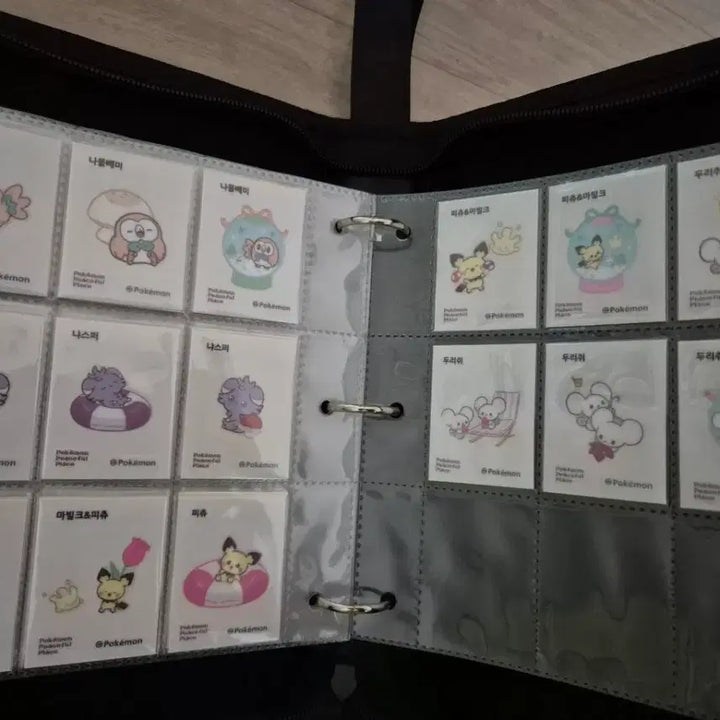 [BUNJANG] Pokemon Tteokbokki Seal Pocket Piece Set / 포켓몬 띠부씰 포켓피스 개봉 전종 세트