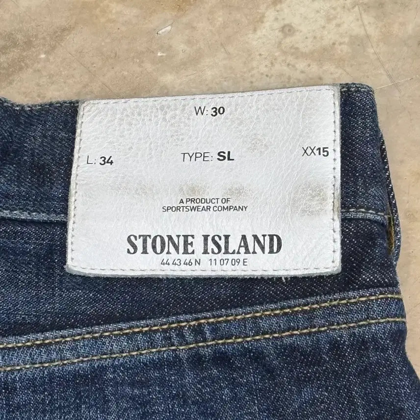 [BUNJANG] Stone Island TYPE SL Denim Pants W30 / 스톤아일랜드 TYPE SL 데님팬츠 W30