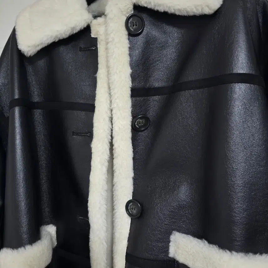 [BUNJANG] Olive Des Olive Mouton 55 Winter Coat / 올리브데올리브 - 무스탕(55)