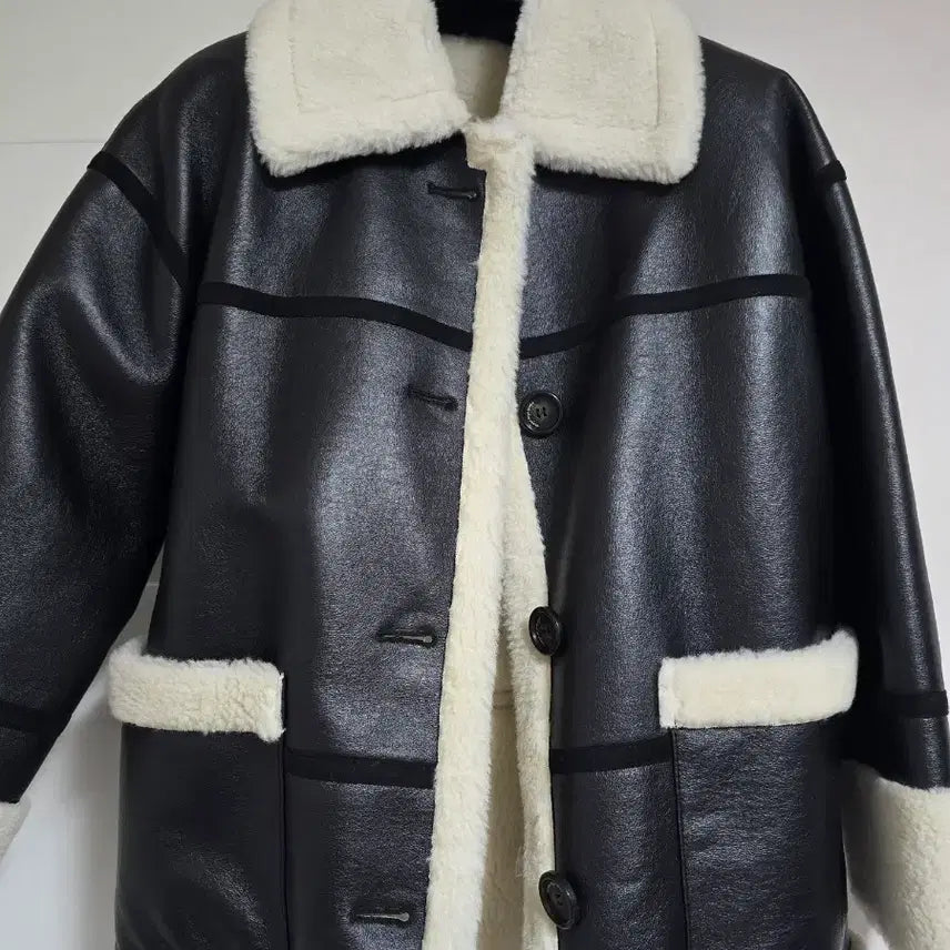 [BUNJANG] Olive Des Olive Mouton 55 Winter Coat / 올리브데올리브 - 무스탕(55)