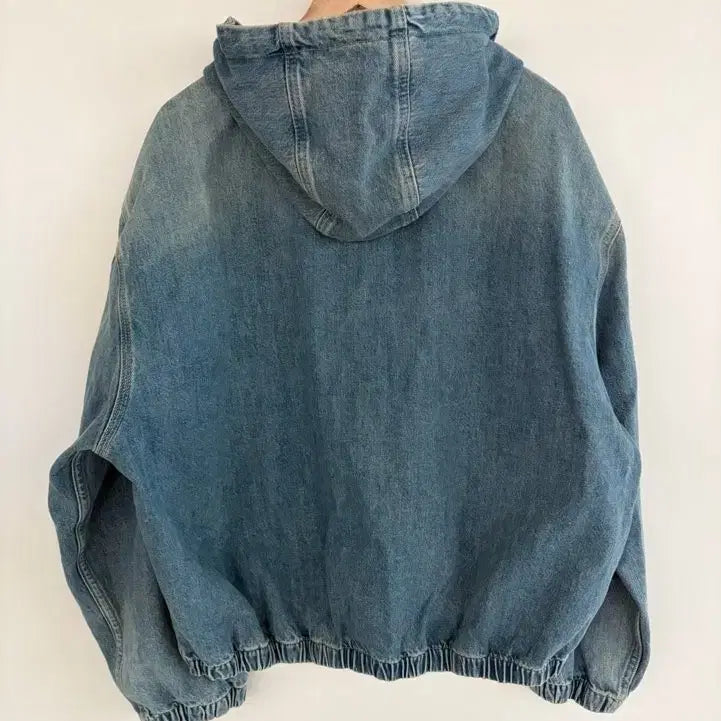 [BUNJANG] ZARA Denim Hooded Zip-up / 자라 데님 후드 집업
