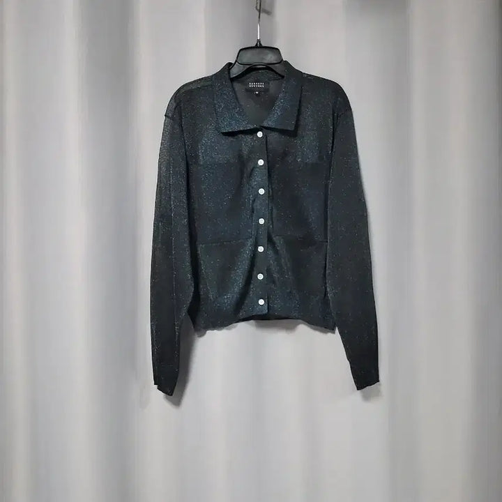 [SOLD OUT] 바니스뉴욕 펄 시스루 셔츠 가디건