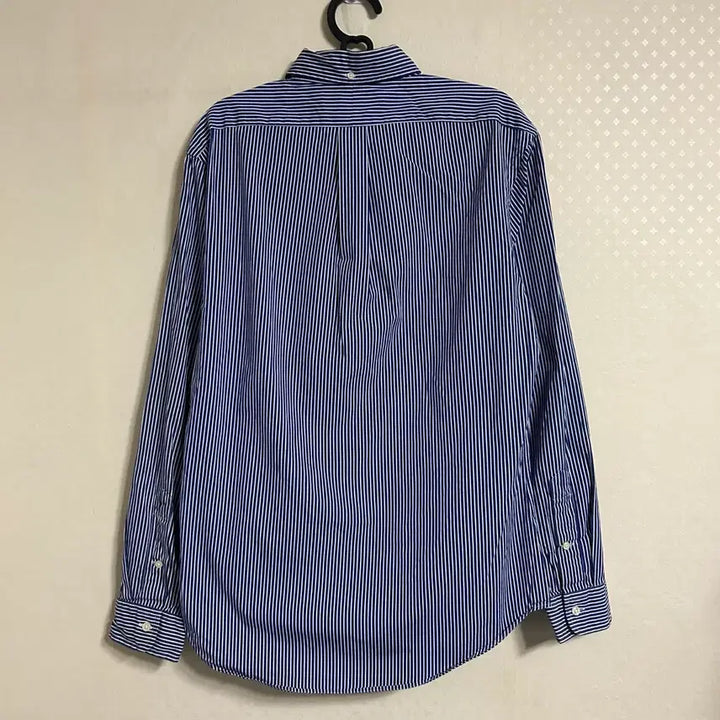 [BUNJANG] Polo Ralph Lauren Striped Shirt Sky Blue (M) / 폴로 랄프로렌 스트라이프 셔츠 스카이 블루 M