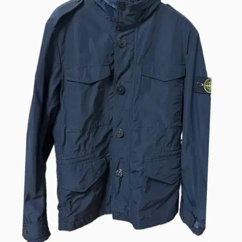 [BUNJANG] Stone Island Micro Reps Jacket Navy S / 스톤아일랜드 마이크로랩스 자켓 네이비S
