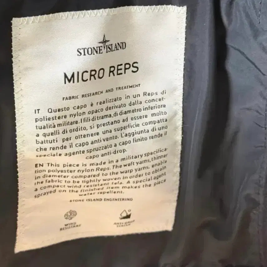 [BUNJANG] Stone Island Micro Reps Jacket Navy S / 스톤아일랜드 마이크로랩스 자켓 네이비S