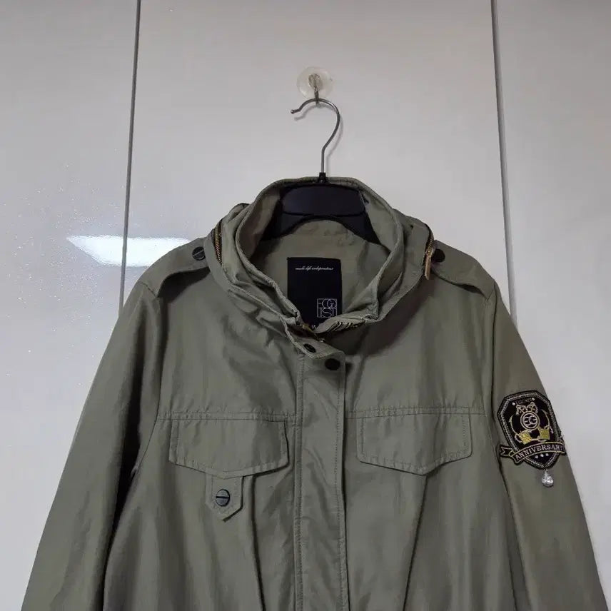 [BUNJANG] Egoist Casual Field Jacket Khaki / 에고이스트 캐주얼 야상 자켓 카키색