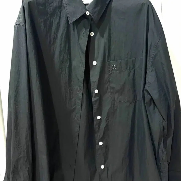 [BUNJANG] Lc Low Classic Navy Shirt / Lc 로우클래식 셔츠 네이비