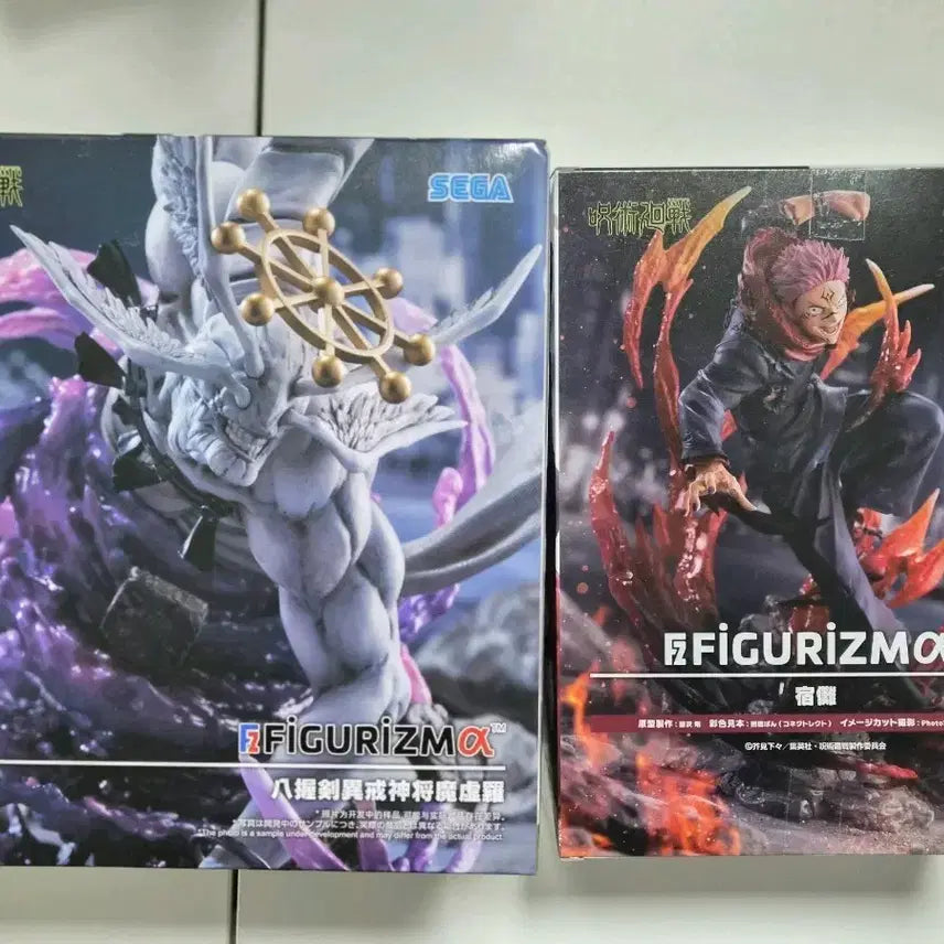 [SOLD OUT] 세가 주술회전 마허라, 스쿠나  피규어 2종 일괄판매