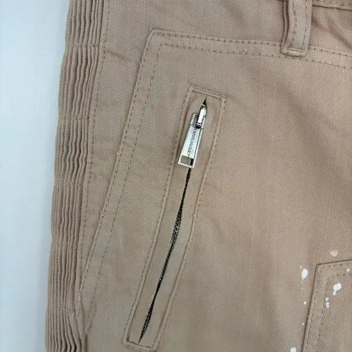[BUNJANG] Dsquared2 Beige Cotton Pants / 디스퀘어드 베이지 바지