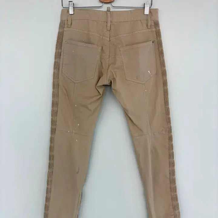 [BUNJANG] Dsquared2 Beige Cotton Pants / 디스퀘어드 베이지 바지