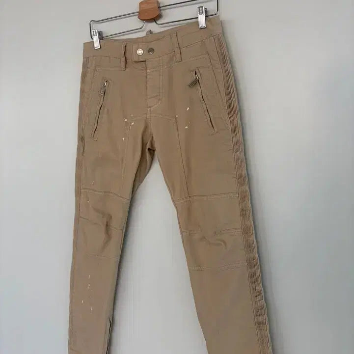 [BUNJANG] Dsquared2 Beige Cotton Pants / 디스퀘어드 베이지 바지