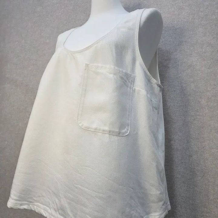 [BUNJANG] Massimo Dutti Sleeveless Pocket Top / 마시모두띠 슬리브리스 포켓 탑 나시 Massimo Dutti