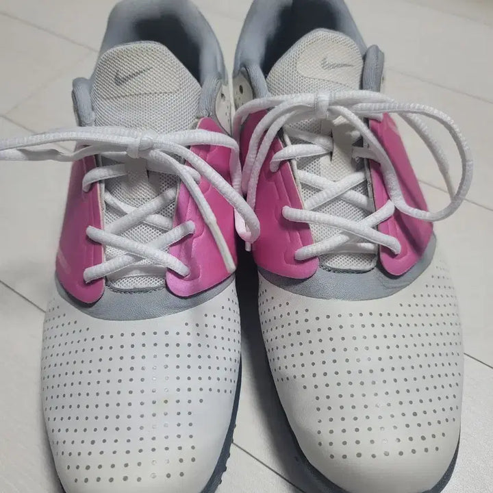 [BUNJANG] Nike Golf Shoes White/Pink Women&