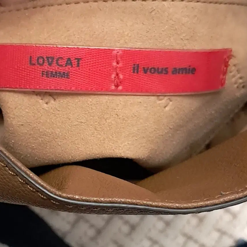 [BUNJANG] Lovecat Bucket Bag / 러브켓  버킷백