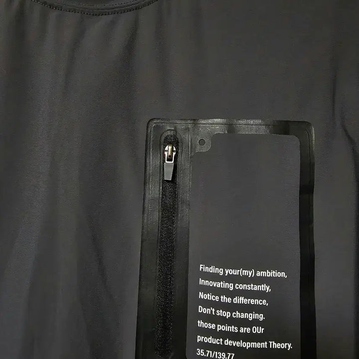 [BUNJANG] Find-Out Round Neck T-shirt (100) / 파인드아웃 라운드 티셔츠 (100)
