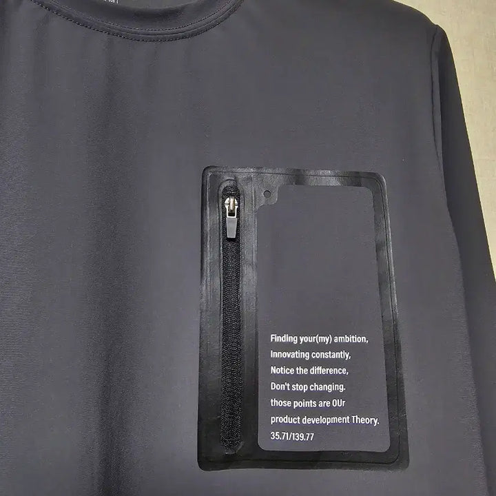 [BUNJANG] Find-Out Round Neck T-shirt (100) / 파인드아웃 라운드 티셔츠 (100)