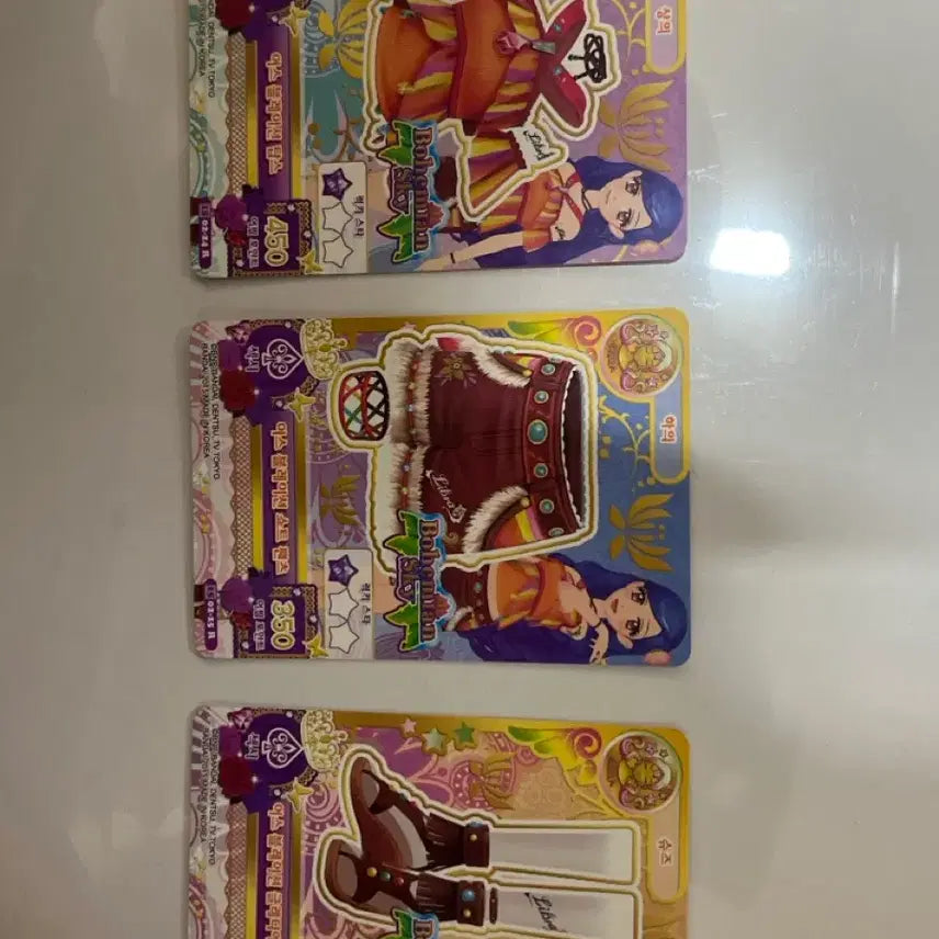 [BUNJANG] Aikatsu! Premium Cards Set / 아이엠스타 카드 프리미엄 (노노 소라 루나 연두 희나 쥬리)