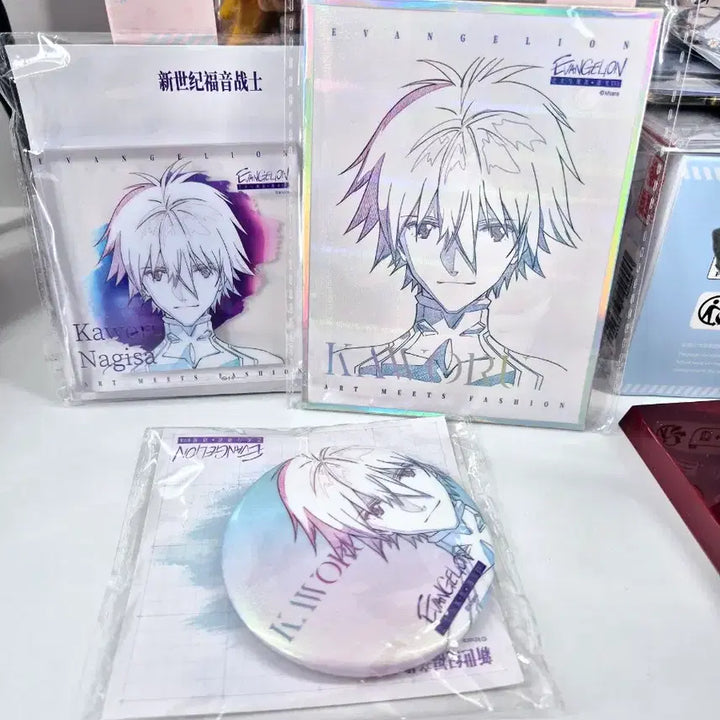 [BUNJANG] Evangelion Nagisa Kaworu Chinese Exclusive Set / [미개봉]에반게리온 나기사카오루 세트