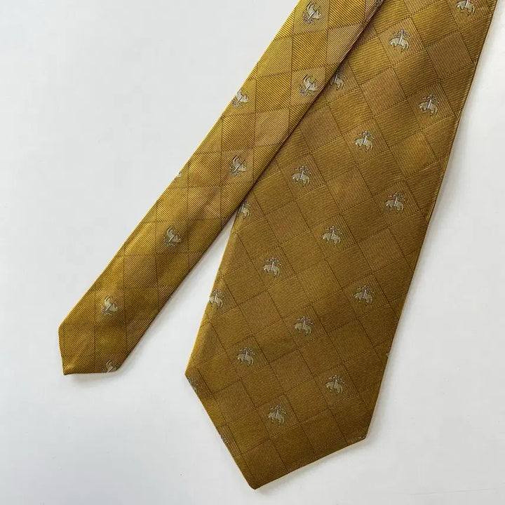 [BUNJANG] Brooks Brothers Monogram Silk Necktie / 브룩스브라더스 명품 정품 모노그램 넥타이