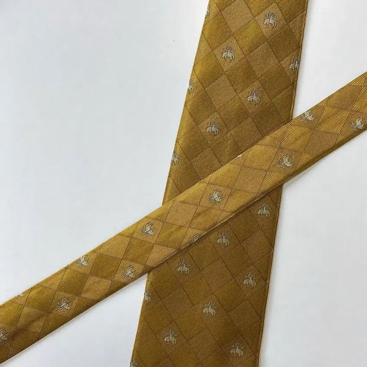 [BUNJANG] Brooks Brothers Monogram Silk Necktie / 브룩스브라더스 명품 정품 모노그램 넥타이