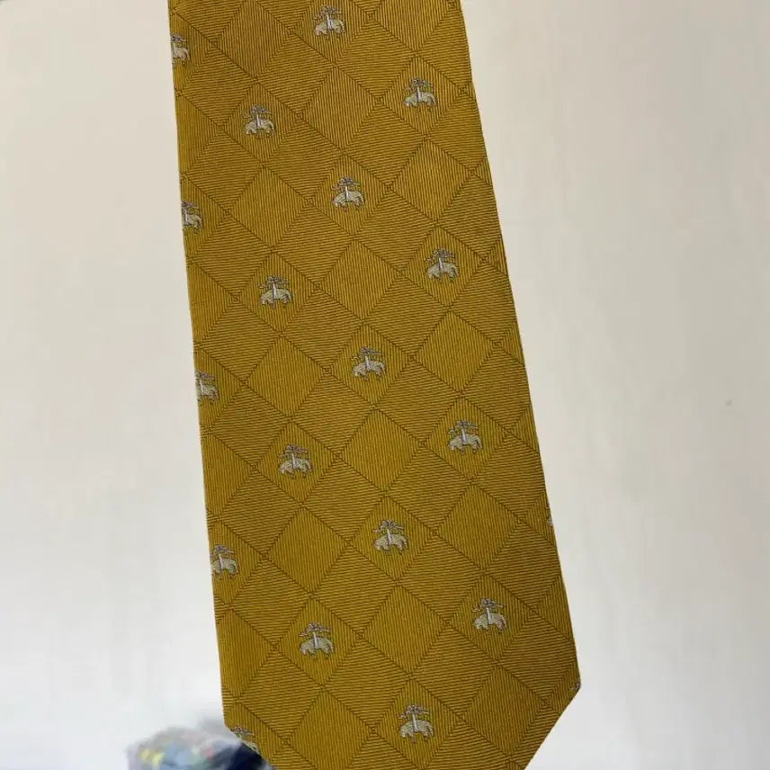 [BUNJANG] Brooks Brothers Monogram Silk Necktie / 브룩스브라더스 명품 정품 모노그램 넥타이