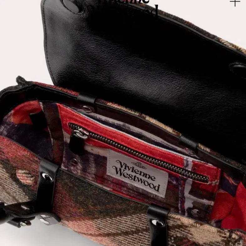 [BUNJANG] Vivienne Westwood Harris Tweed Check Bettina Bag / 비비안웨스트우드 해리스 트위드 체크 베티나 백