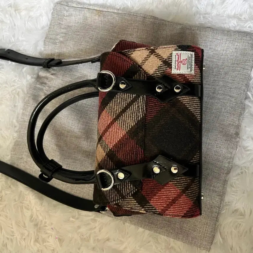 [BUNJANG] Vivienne Westwood Harris Tweed Check Bettina Bag / 비비안웨스트우드 해리스 트위드 체크 베티나 백