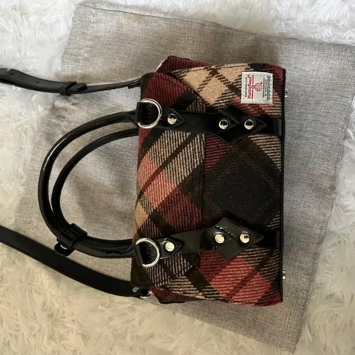 [BUNJANG] Vivienne Westwood Harris Tweed Check Bettina Bag / 비비안웨스트우드 해리스 트위드 체크 베티나 백