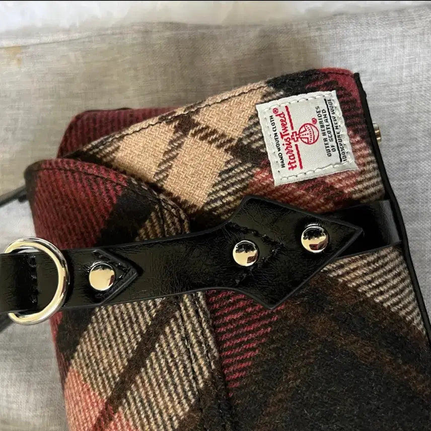 [BUNJANG] Vivienne Westwood Harris Tweed Check Bettina Bag / 비비안웨스트우드 해리스 트위드 체크 베티나 백