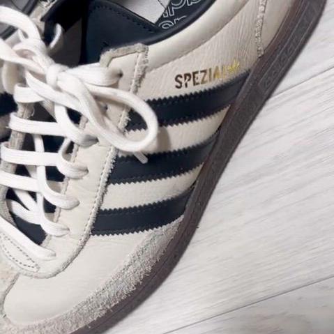 [BUNJANG] Adidas Spezial Ivory Black Sneakers / 실착 1회 아디다스 스페지알 아이보리 블랙 270