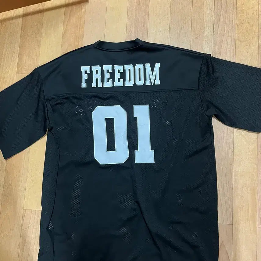 [SOLD OUT] 프리덤 럭비져지 블랙 매쉬 xl