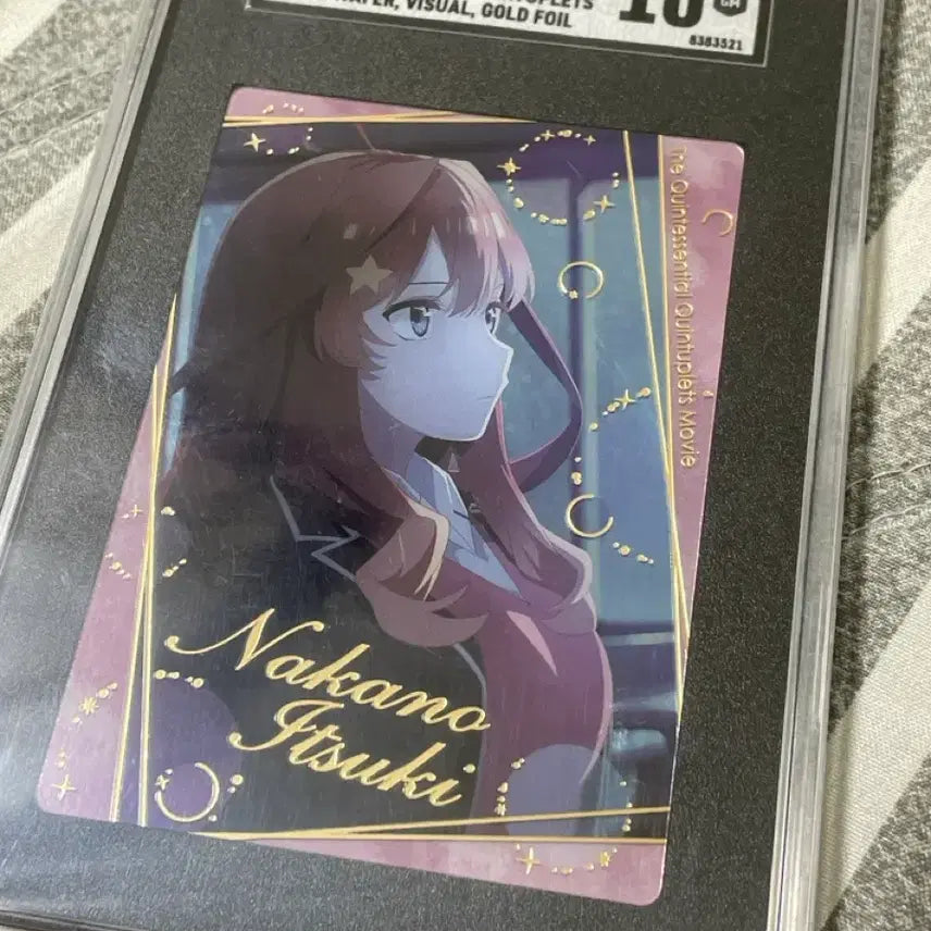 [BUNJANG] The Quintessential Quintuplets Itsuki Gold Foil Wafer Card SGC 10 / 오등분의신부 이츠키 골드호일 웨하스카드 sgc 10등급