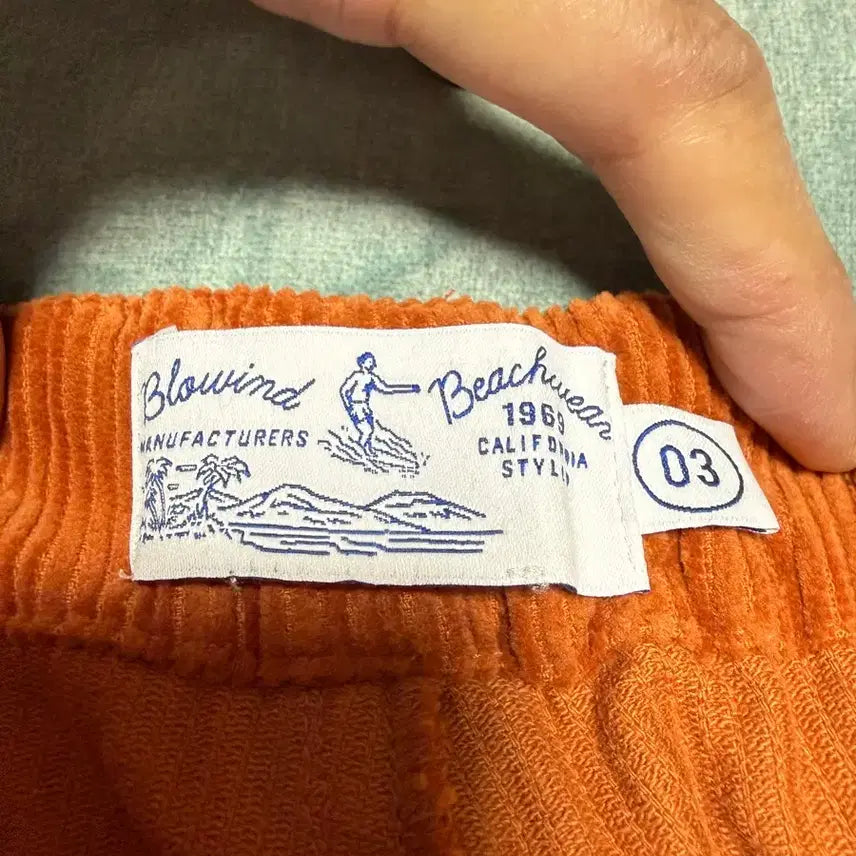 [BUNJANG] Blownwind Corduroy Shorts / 블로윈드 코듀로이 반바지