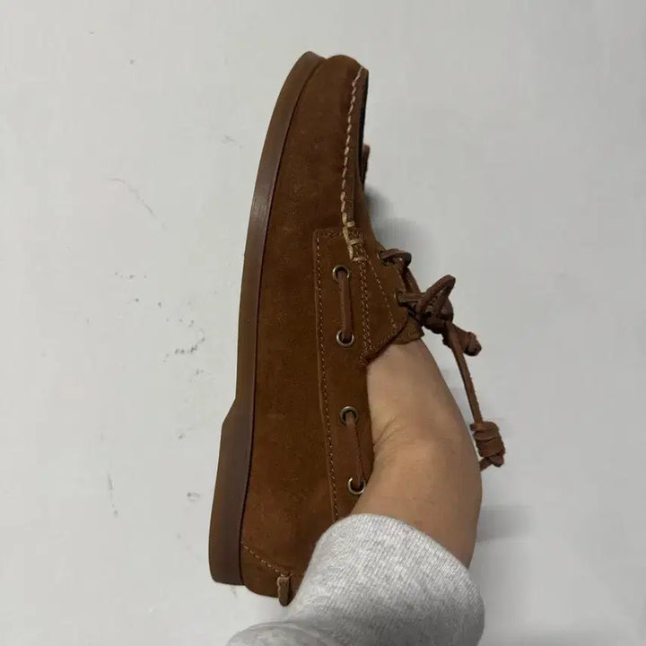 [SOLD OUT] 김원중 폴로 랄프로렌 스웨이드 보트 슈즈 , 로퍼 9.5D 브라운 270
