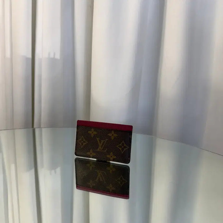[BUNJANG] Louis Vuitton Monogram Fuchsia Card Wallet / 루이비통 모노그램 푸시아 카드지갑