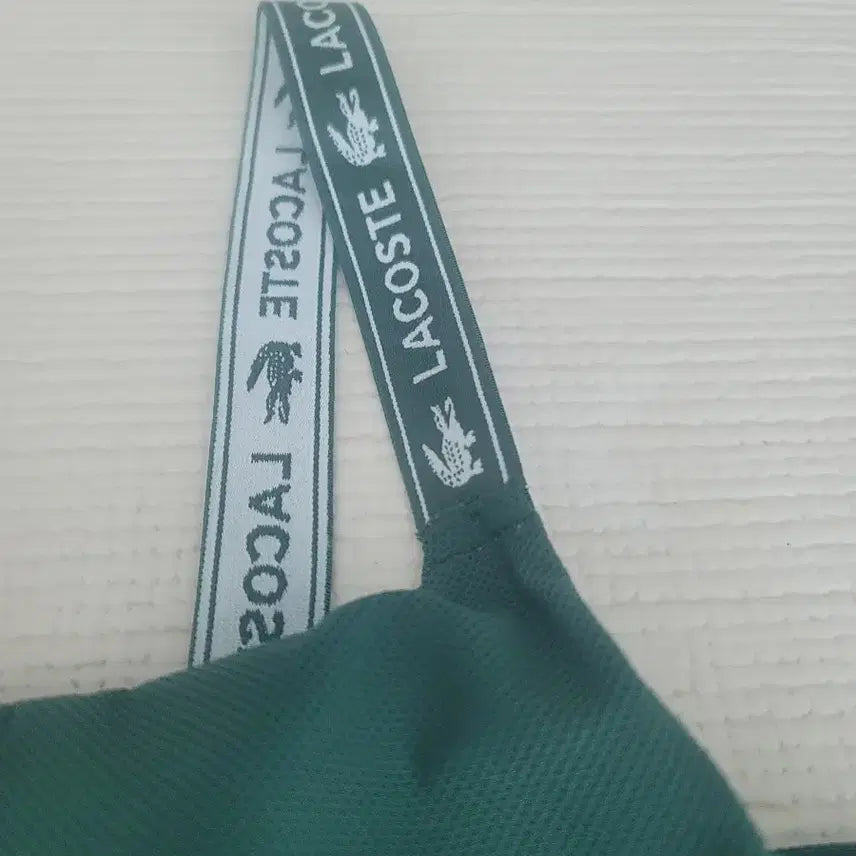 [BUNJANG] Lacoste Green Cap Sleeveless Top / 라코스테 그린 캡나시