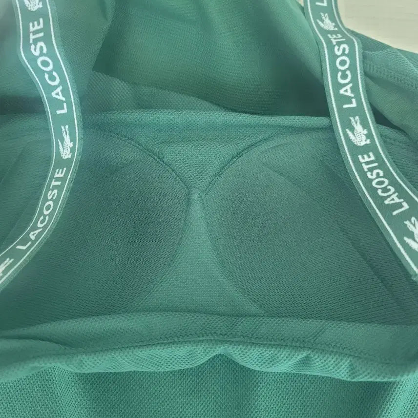 [BUNJANG] Lacoste Green Cap Sleeveless Top / 라코스테 그린 캡나시