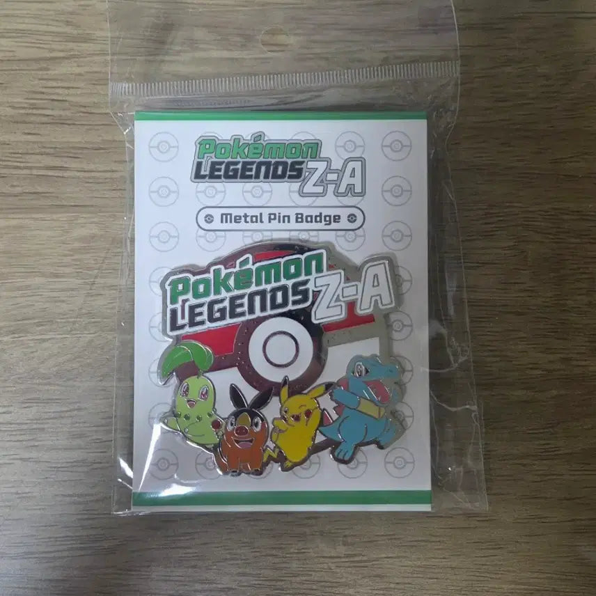 [SOLD OUT] 포켓몬 레전즈 ZA 특전 뱃지 미개봉