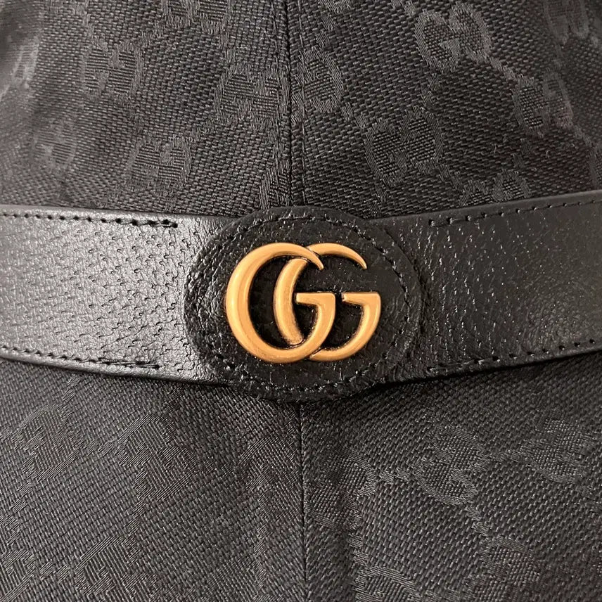 [BUNJANG] Gucci GG Bucket Hat / [미사용/정품] 구찌 GG 버킷 모자 블랙 버킷햇