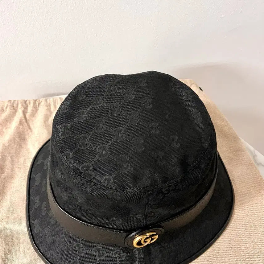 [BUNJANG] Gucci GG Bucket Hat / [미사용/정품] 구찌 GG 버킷 모자 블랙 버킷햇
