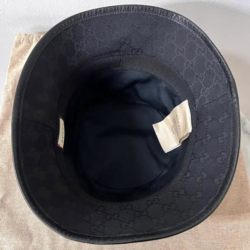 [BUNJANG] Gucci GG Bucket Hat / [미사용/정품] 구찌 GG 버킷 모자 블랙 버킷햇